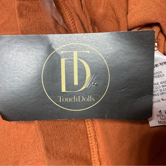 NWT Goodtime USA Pant Suit Pants Crop Top Touch Dolls 2 Piece - Picture 12 of 12